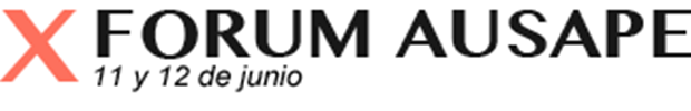 Logotipo IX Forum Ausape - 6 y 7 de Junio